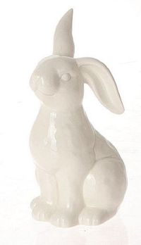 Hase Bianco WEISS 862306101 7x5,5xH12cm Keramik
